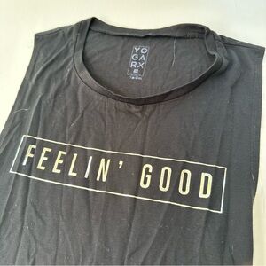 Black YogaRx Tank Top